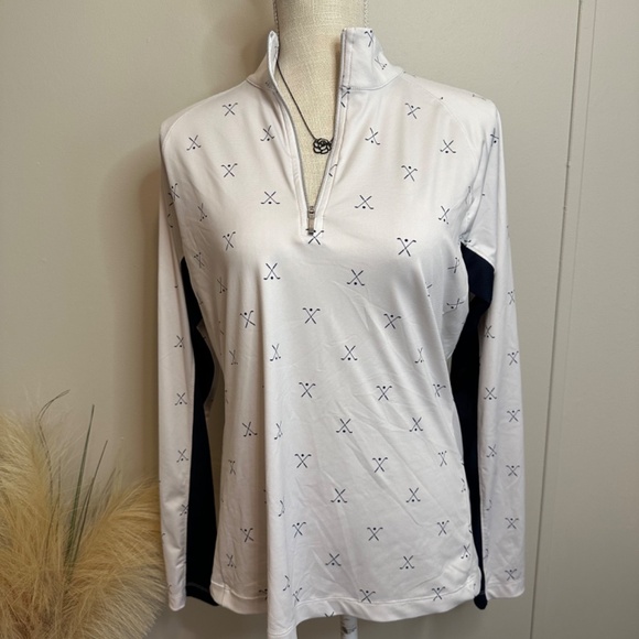 White and Navy Golf - Picture 2 of 6
